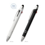 メタルラバー3色タッチボールペン