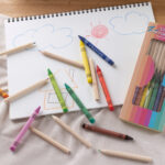 クレヨン&色鉛筆19Pセット