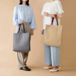 ボタン付不織布トート